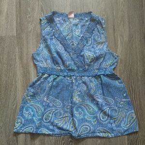 5/$20 Faded Glory Sleeveless Blouse